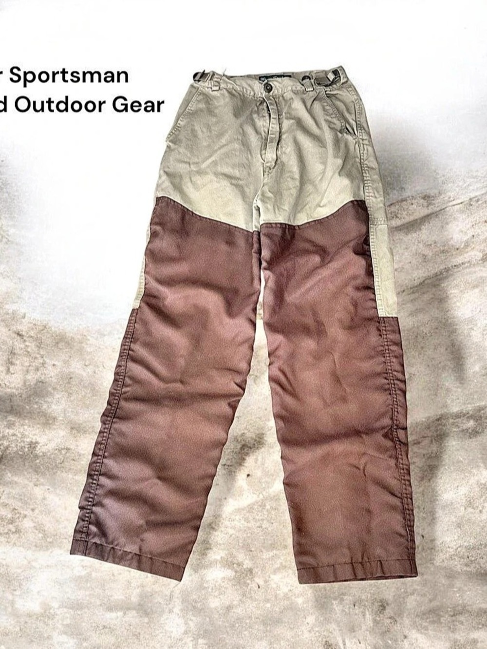 Master Sportsman Rugged Outdoor Gear Color Block Cargo Pants XL